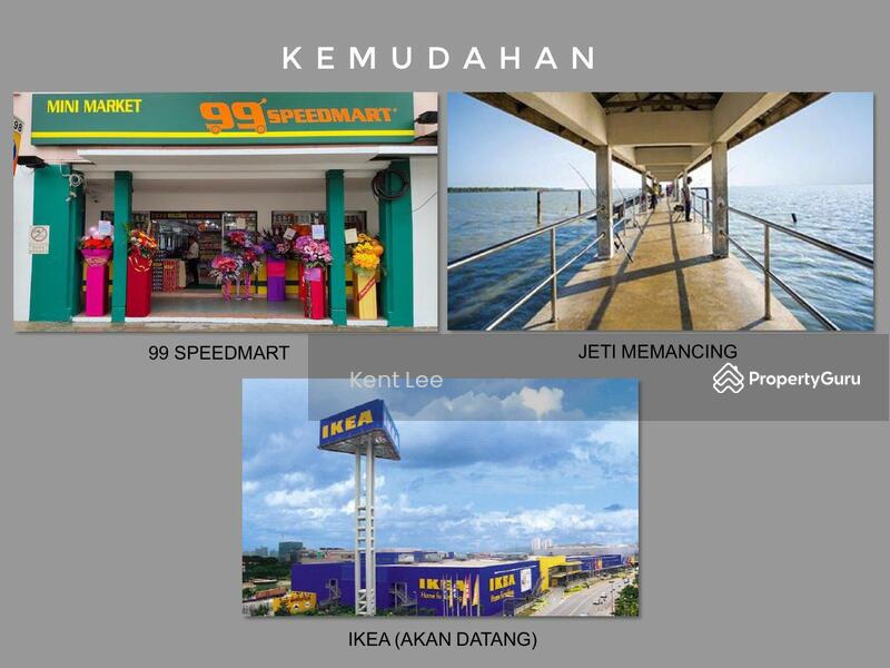 Untuk Dijual - PEMAJU: FULL Loan REBAT 38K CASH Back 5K 20x64 4 Bilik FREEHOLD FREE Legal Pulau Indah Sg Kembong
